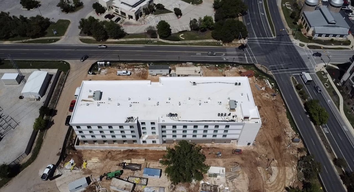 Commercial roofing contractor in College Station, Bryan and Houston TX
